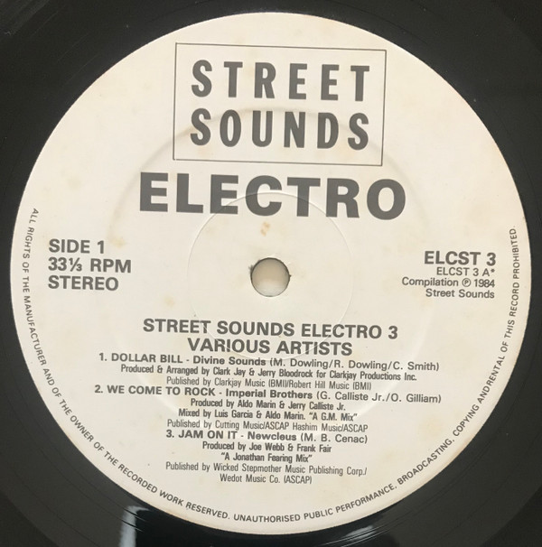 Various - Street Sounds Electro 3 | Street Sounds (ELCST 3) - 3