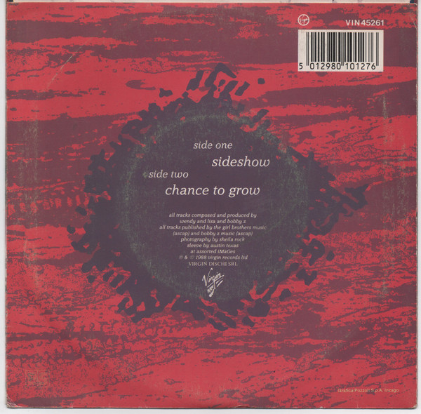 Wendy & Lisa - Sideshow | Virgin (VIN45261) - 2