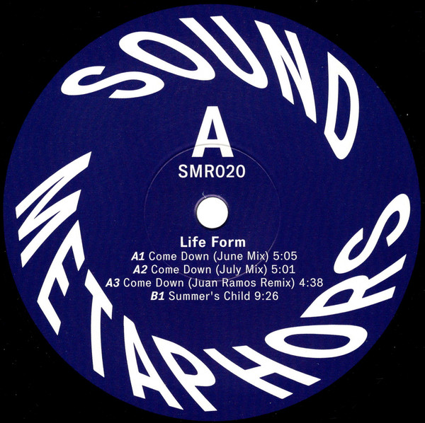 Life Form - Come Down / Summer's Child | Sound Metaphors Records (SMR020) - 3