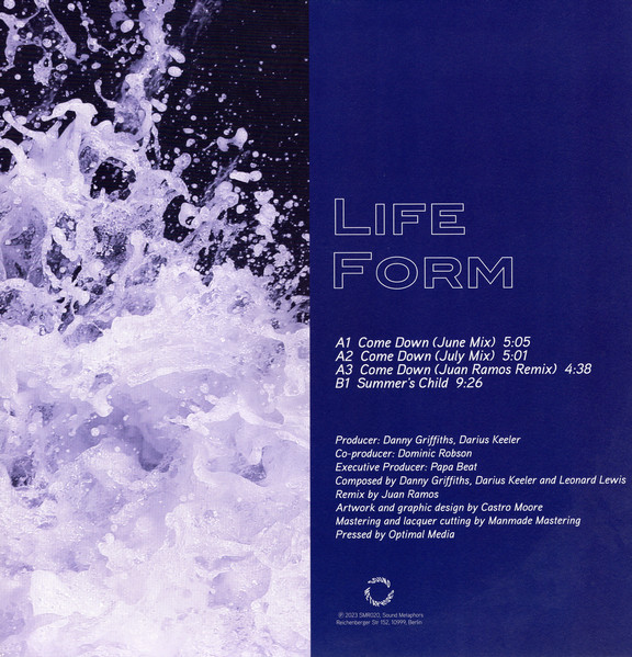 Life Form - Come Down / Summer's Child | Sound Metaphors Records (SMR020) - 2