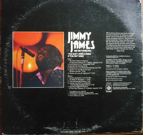 Jimmy James & The Vagabonds - You Don't Stand A Chance If You Can't Dance | Pye Records (PYE 12111) - 2 Jimmy James & The Vagabonds - You Don't Stand A Chance If You Can't Dance | Pye Records (PYE 12111) - 2