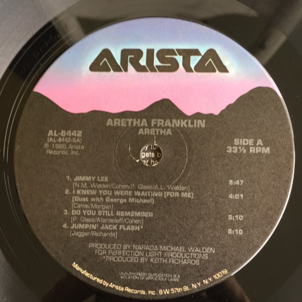 Aretha Franklin - Aretha | Arista (AL-8442) - 3