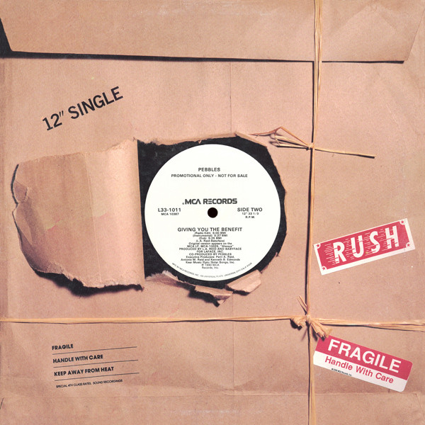 Pebbles - Giving You The Benefit | MCA Records (L33-1011) Pebbles - Giving You The Benefit | MCA Records (L33-1011)