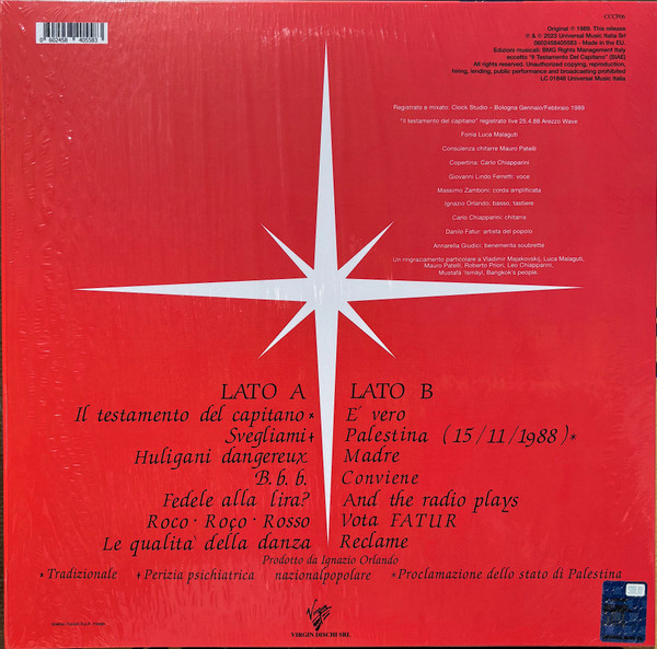 CCCP - Fedeli Alla Linea - Canzoni Preghiere Danze Del II Millennio - Sezione Europa | Universal Music (0602458405583) - 2 CCCP - Fedeli Alla Linea - Canzoni Preghiere Danze Del II Millennio - Sezione Europa | Universal Music (0602458405583) - 2