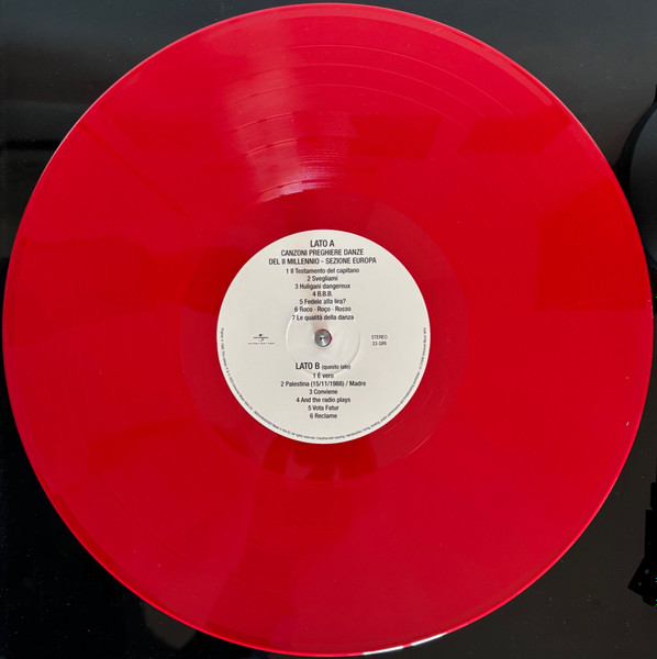 CCCP - Fedeli Alla Linea - Canzoni Preghiere Danze Del II Millennio - Sezione Europa | Universal Music (0602458405583) - 4 CCCP - Fedeli Alla Linea - Canzoni Preghiere Danze Del II Millennio - Sezione Europa | Universal Music (0602458405583) - 4