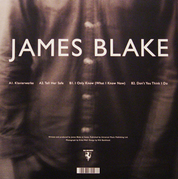 James Blake - Klavierwerke EP | R & S Records (RS1007)