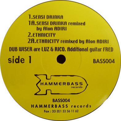 Dub Wiser - Sensi Drinka | Hammerbass (BASS004)
