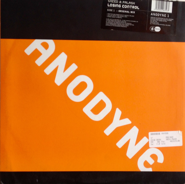 Saeed & Palash - Losing Control | Anodyne (ANODYNE 1)