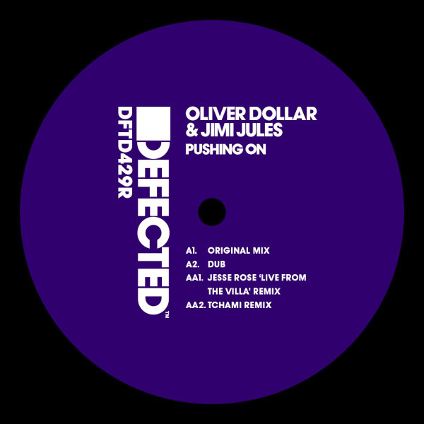 Oliver $ & Jimi Jules - Pushing On | Defected (DFTD429R) - main