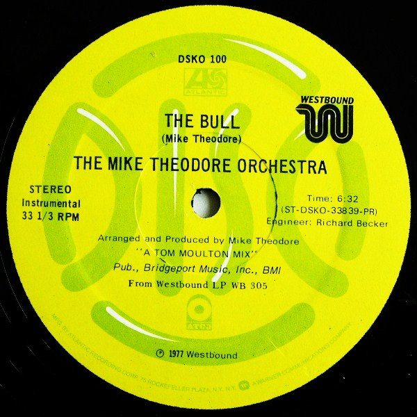 The Mike Theodore Orchestra - The Bull | Atlantic (DSKO 100)