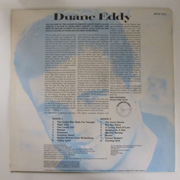 Duane Eddy - Rebel Rousin' (25 Years Of The Twang!) | Magnum Force (MFM 023) - 2 Duane Eddy - Rebel Rousin' (25 Years Of The Twang!) | Magnum Force (MFM 023) - 2