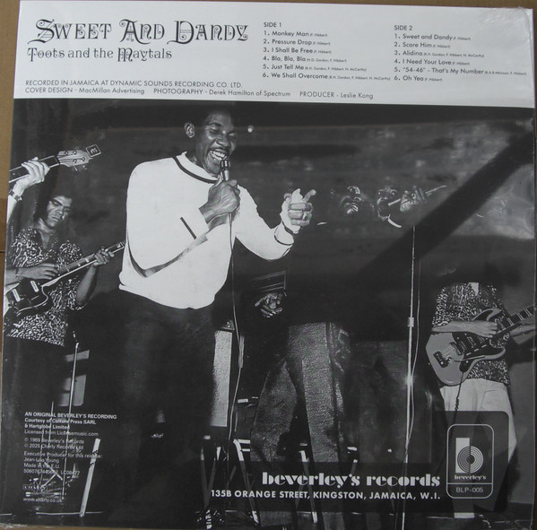 Toots & The Maytals - Sweet And Dandy | Beverley's Records (BLP 005) - 2
