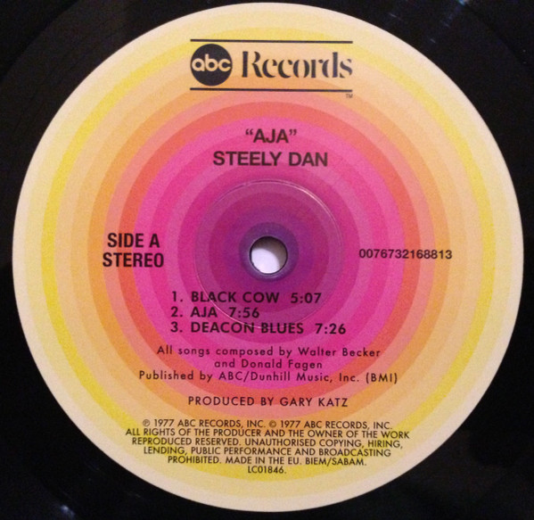 Steely Dan - Aja (2008 Reissue) [Vinyl] | ABC Records (0076732168813) - 4