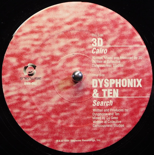 DJ 3D / Dysphonix & Ten - Cairo / Search | Stepwise Recordings (SWR 002)
