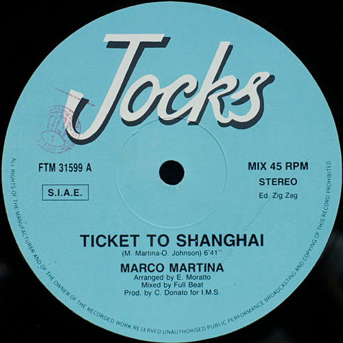 Marco Martina - Ticket To Shanghai | Jocks (FTM 31599) - 2