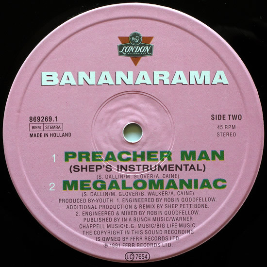 Bananarama - Preacher Man | London Records (869269.1) - 4 Bananarama - Preacher Man | London Records (869269.1) - 4