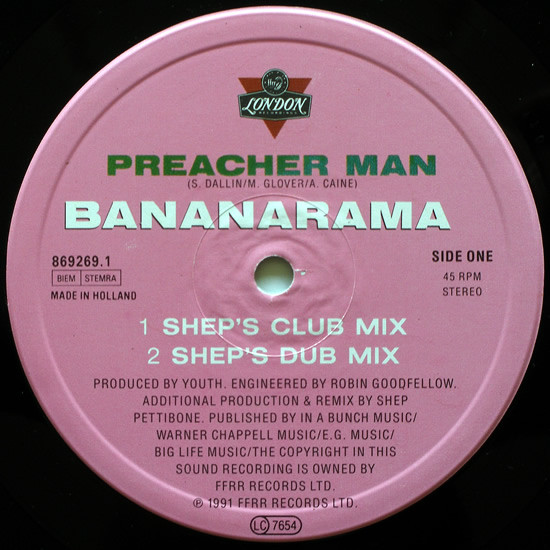 Bananarama - Preacher Man | London Records (869269.1) - 3 Bananarama - Preacher Man | London Records (869269.1) - 3