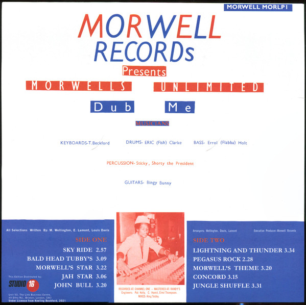 Morwell Unlimited - Dub Me | Morwell Esq. (MORLP1) - 2 Morwell Unlimited - Dub Me | Morwell Esq. (MORLP1) - 2