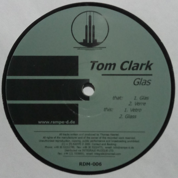 Tom Clark - Glas | Rampe D (RDM-006) - 2