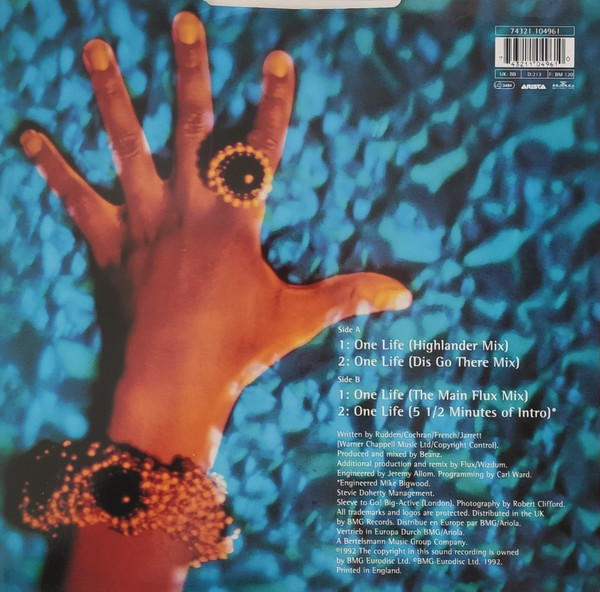 Plutonic - One Life | Arista (74321 104961) Plutonic - One Life | Arista (74321 104961)