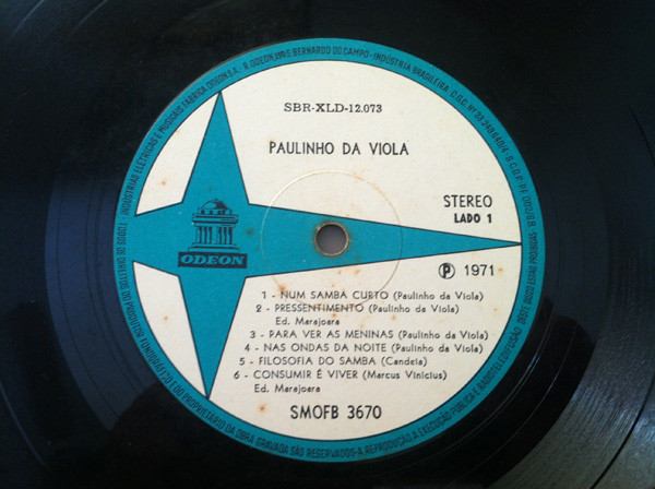 Paulinho Da Viola - Paulinho Da Viola | Odeon (MOFB 3670) - 4