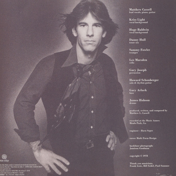 Matthew Larkin Cassell - Matt The Cat | Out-Sider (OSR067) - 2