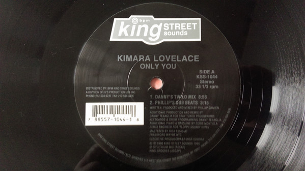 Kimara Lovelace - Only You | BPM King Street Sounds (KSS-1044) - 2 Kimara Lovelace - Only You | BPM King Street Sounds (KSS-1044) - 2