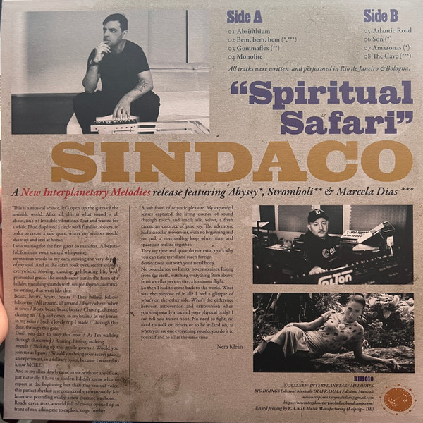 Sindaco feat. Marcela Dias/Abyssy/Stromboli - Spiritual Safari | New Interplanetary Melodies (NIM010) - 4