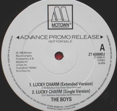 The Boys - Lucky Charm | Motown (ZT 42688DJ)