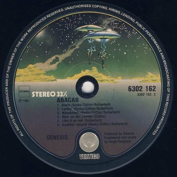 Genesis - Abacab | Vertigo (6302 162) - 4