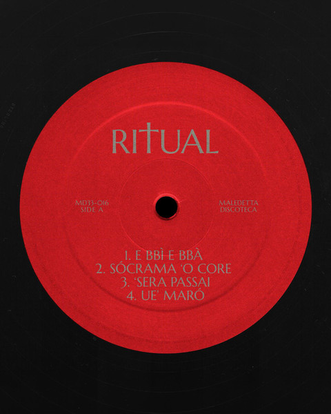 Marotta* - RITUAL | Maledetta Discoteca (MD33-016) - 4