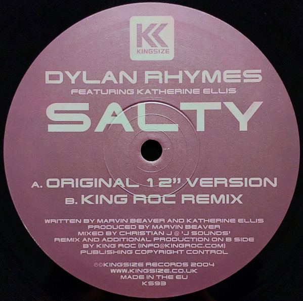 Dylan Rhymes Featuring Katherine Ellis - Salty | Kingsize (KS93) - 4