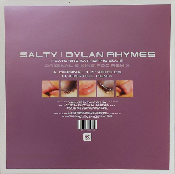 Dylan Rhymes Featuring Katherine Ellis - Salty | Kingsize (KS93) - 2