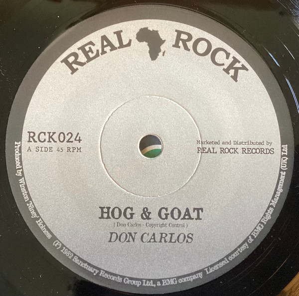 Don Carlos - Hog And Goat | Real Rock (RCK 024)