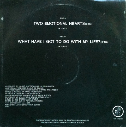Life - Two Emotional Hearts | Blue Angel (BAR 0002)