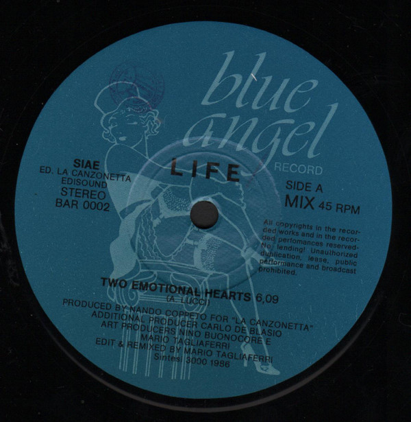 Life - Two Emotional Hearts | Blue Angel (BAR 0002) - 2