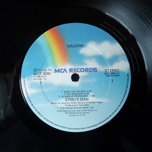 Steely Dan - Gaucho | MCA Records (MCF 3090) - 3 Steely Dan - Gaucho | MCA Records (MCF 3090) - 3