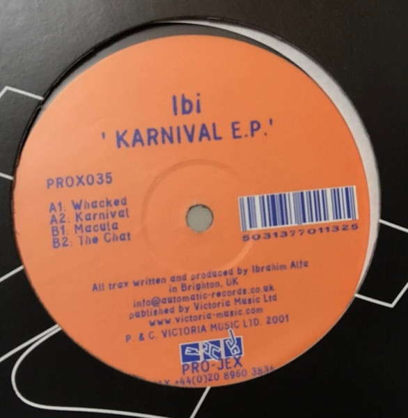 Ibi - Karnival E.P. | Pro-Jex (PROX035) - main