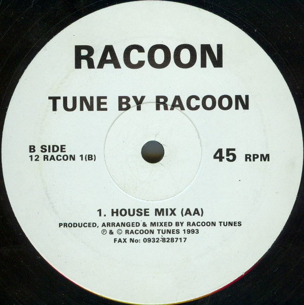 Racoon - Tune By Racoon | Racoon Tunes (12 RACON 1) - 2