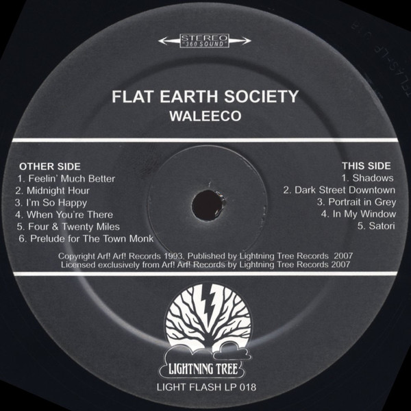 Flat Earth Society - Waleeco | Lightning Tree (LIGHT FLASH LP 018) - 4