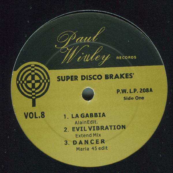 Various - Super Disco Brakes' Vol. 8 | Paul Wittley Records (P.W.L.P 208)