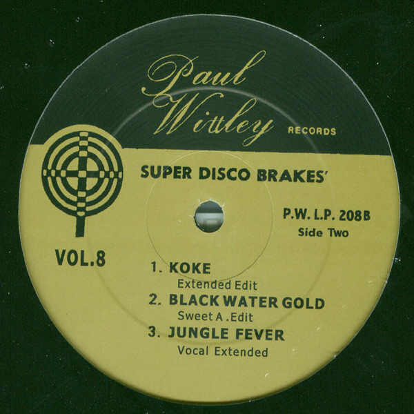 Various - Super Disco Brakes' Vol. 8 | Paul Wittley Records (P.W.L.P 208) - 2