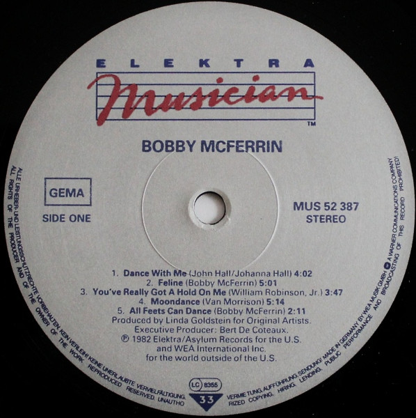 Bobby McFerrin - Bobby McFerrin | Elektra Musician (MUS K 52 387) - 3