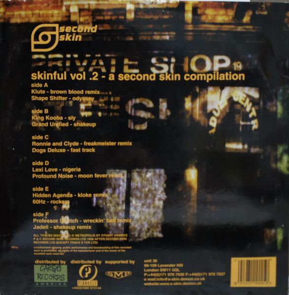 Various - Skinful Vol. 2 - A Second Skin Compilation | Second Skin (SKINLP004) - 2