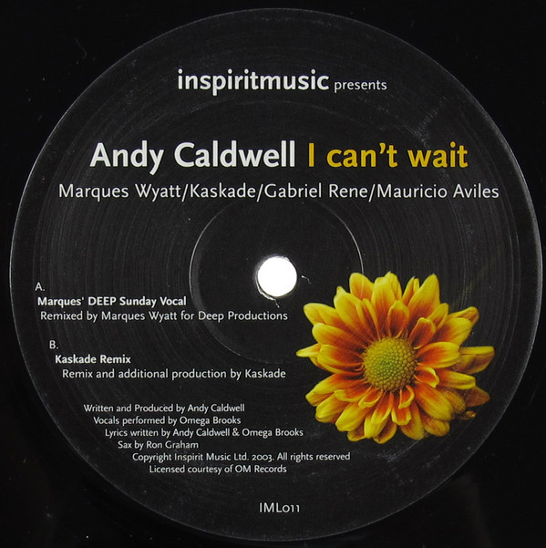Andy Caldwell - I Can't Wait | Inspirit Music (IML 011)