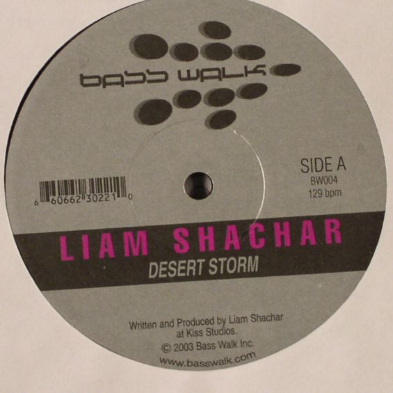 Liam Shachar - Desert Storm | Basswalk Records (BW004) - main Liam Shachar - Desert Storm | Basswalk Records (BW004) - main