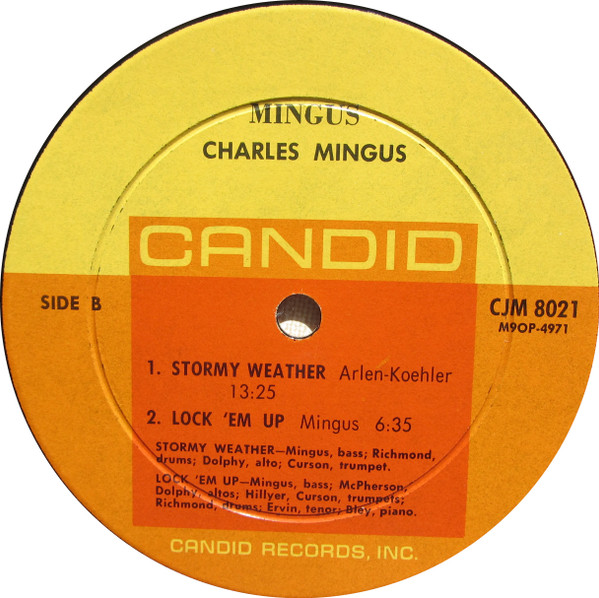 Charles Mingus - Mingus | Candid (8021) - 4