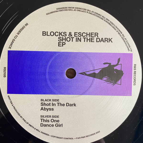 Blocks & Escher - Shot In The Dark EP | R & S Records (RS2105)