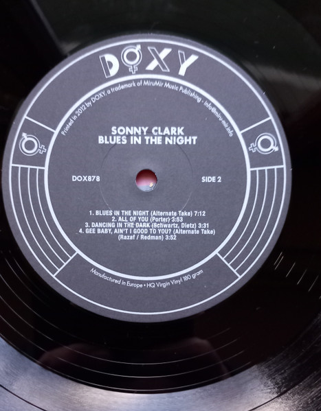 Sonny Clark - Blues In The Night | Doxy (dox878) - 4