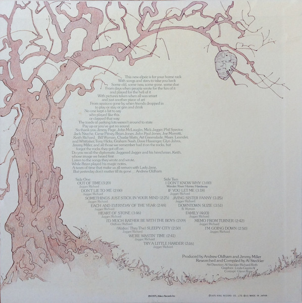 The Rolling Stones = The Rolling Stones - Metamorphosis = メタモーフォシス | London Records (GP 157) - 4